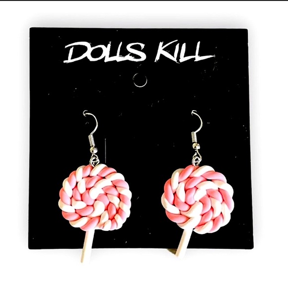 • Cute Lollipop Earrings • - Picture 1 of 7